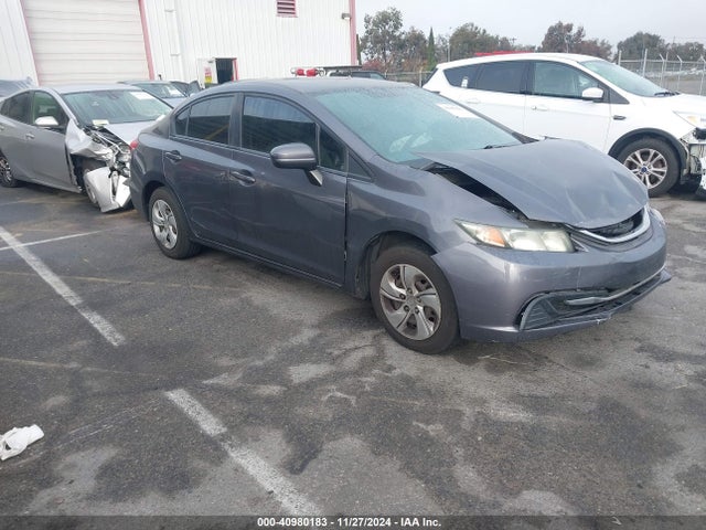 Honda Civic Lx 2014 2HGFB2F51EH555319 Image 1