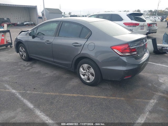 Honda Civic Lx 2014 2HGFB2F51EH555319 Image 3