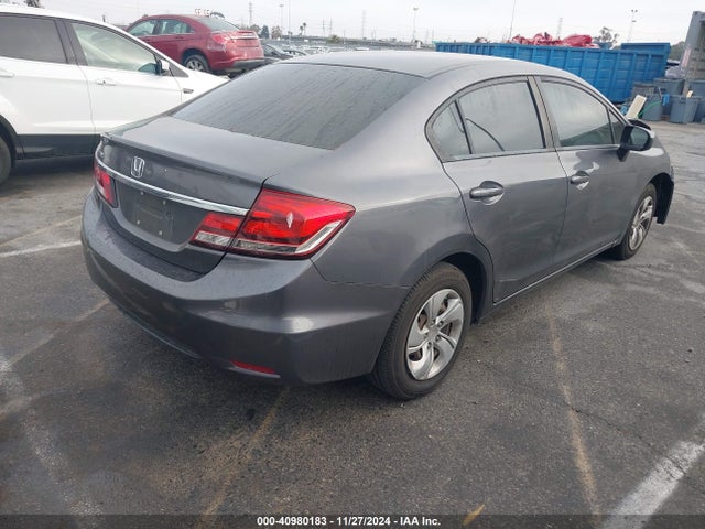 Honda Civic Lx 2014 2HGFB2F51EH555319 Image 4