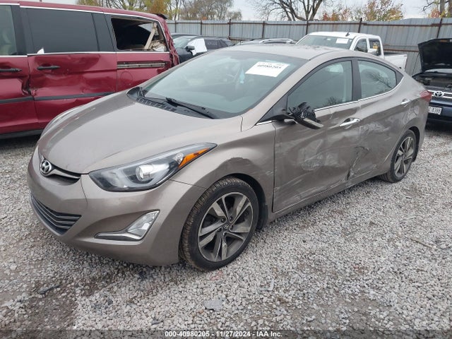Hyundai Elantra Limited 2014 5NPDH4AE2EH530301 Image 2