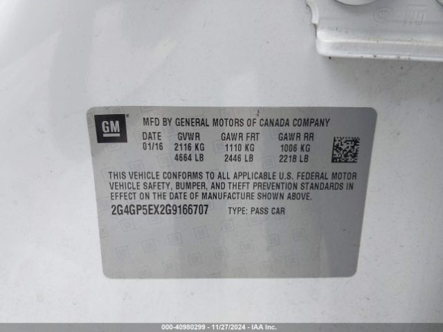 2G4GP5EX2G9166707 Buick Regal Turbo/e-assist Premium I