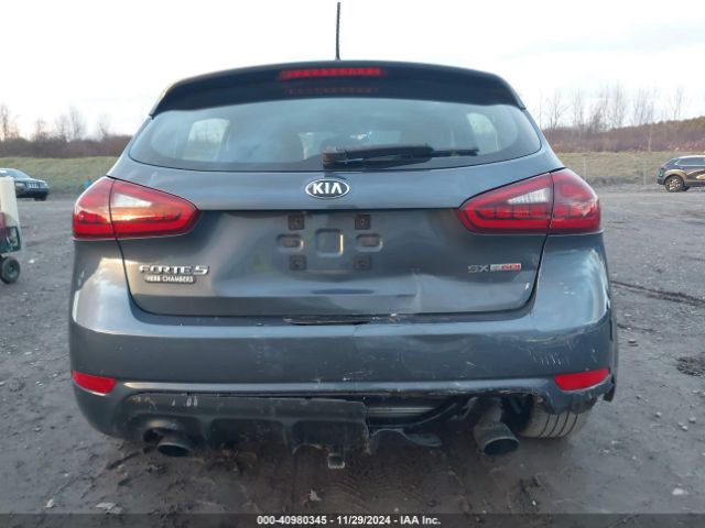 KNAFZ5A37G5499217 KIA FORTE SX