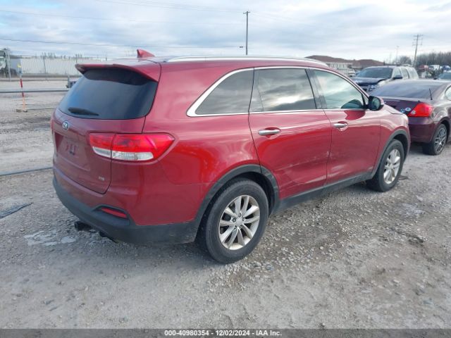 5XYPGDA31GG158734 KIA Sorento 2.4l Lx