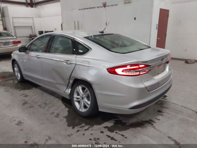 3FA6P0LU0JR151660 Ford Fusion Hybrid Se