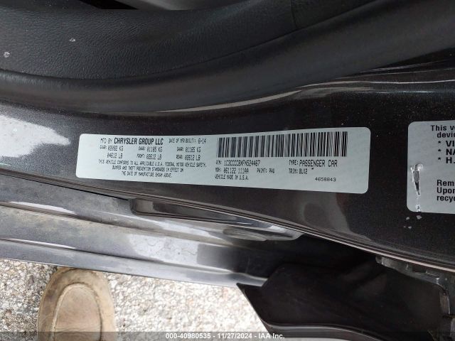 1C3CCCCBXFN524467 Chrysler 200 C