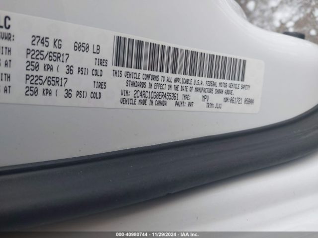 2014 CHRYSLER TOWN & COUNTRY 2C4RC1CG0ER455361 Photo 8