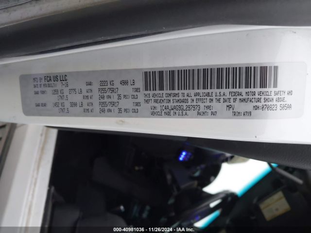 1C4AJWAG9GL297973 Jeep Wrangler Sport