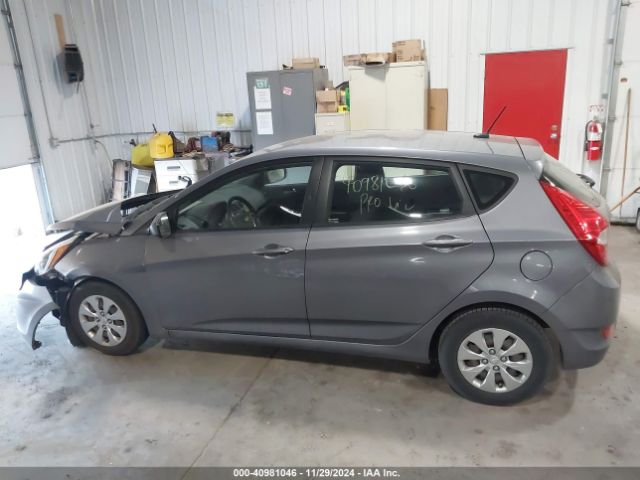 KMHCT5AEXFU220075 Hyundai ACCENT GS