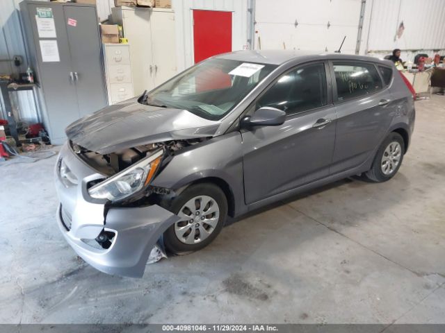 KMHCT5AEXFU220075 Hyundai ACCENT GS