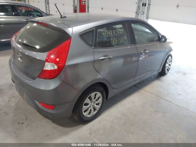 KMHCT5AEXFU220075 Hyundai ACCENT GS
