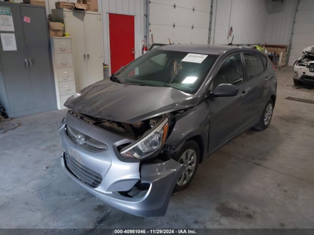 KMHCT5AEXFU220075 Hyundai ACCENT GS