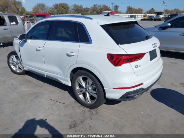 WA1DECF30R1132926 Audi Q3 Premium 45 Tfsi S Line Quattro Tiptronic
