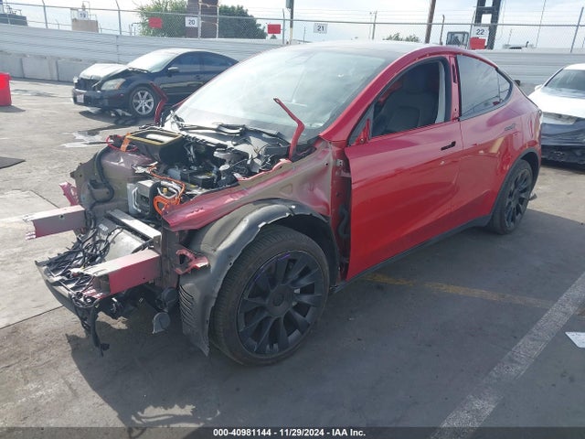 2021 TESLA MODEL Y 5YJYGDEE4MF097088 Photo 1