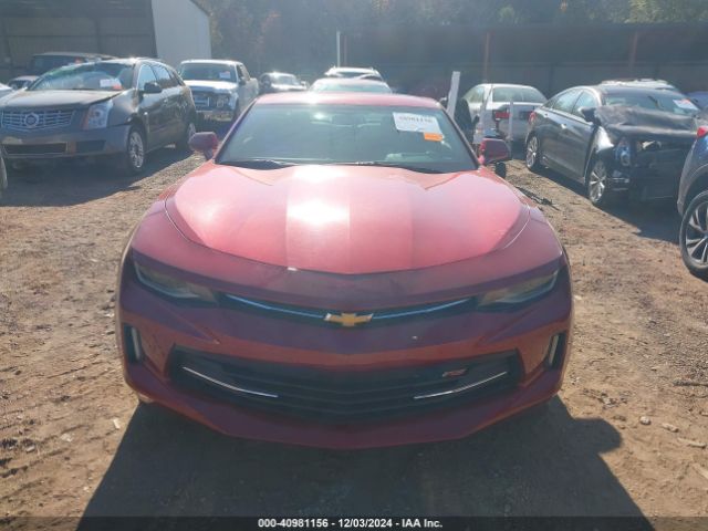 1G1FD1RS8J0127663 Chevrolet Camaro 2lt