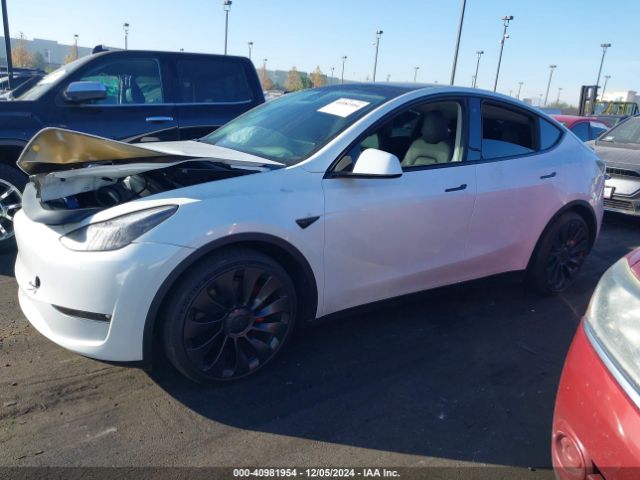 7SAYGDEF9PF710712 Tesla Model Y Performance Dual Motor All-wheel Drive