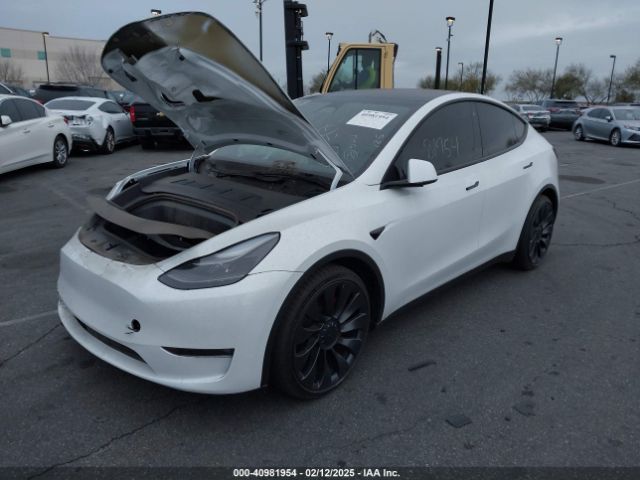 7SAYGDEF9PF710712 Tesla Model Y Performance Dual Motor All-wheel Drive