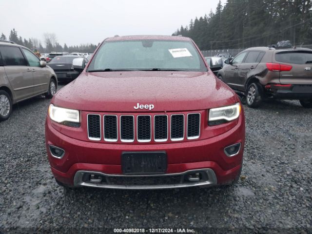1C4RJFCT0EC384414 Jeep Grand Cherokee Overland