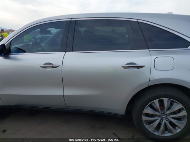 5FRYD4H45EB041799 Acura Mdx Technology Package
