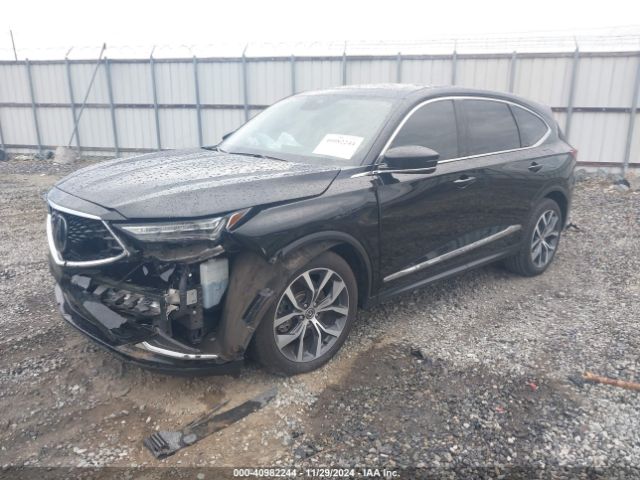 2022 ACURA MDX 5J8YD9H44NL000027 Photo 1