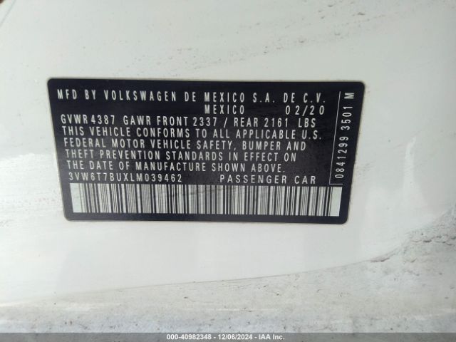 3VW6T7BUXLM039462 Volkswagen Jetta Gli 2.0t Autobahn/2.0t S