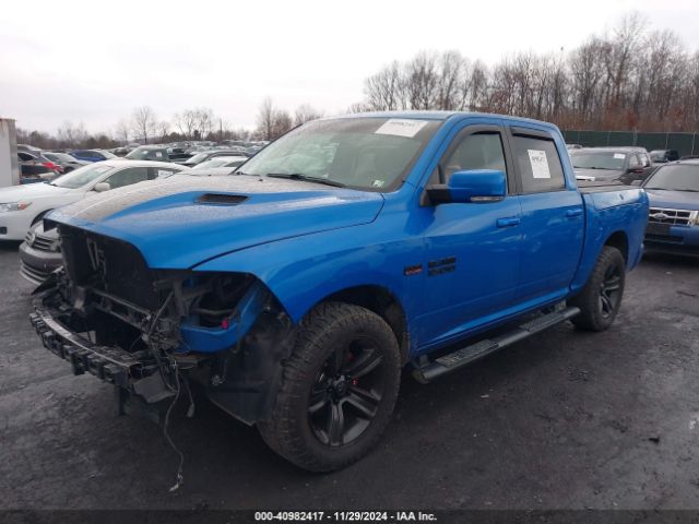 1C6RR7MT2JS201227 RAM 1500 Sport  4x4 5'7 Box
