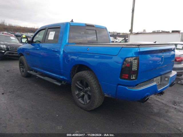 1C6RR7MT2JS201227 RAM 1500 Sport  4x4 5'7 Box