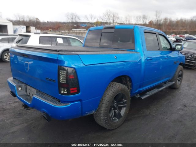 1C6RR7MT2JS201227 RAM 1500 Sport  4x4 5'7 Box