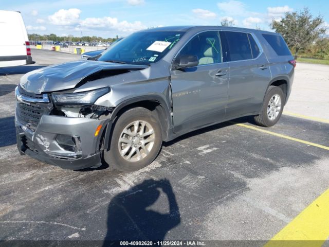 1GNEVFKW3PJ199696 Chevrolet Traverse Awd Ls
