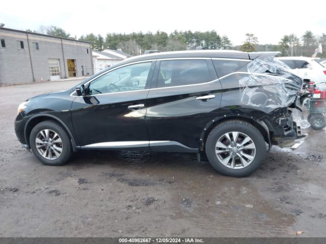 5N1AZ2MH5FN250458 Nissan MURANO SL
