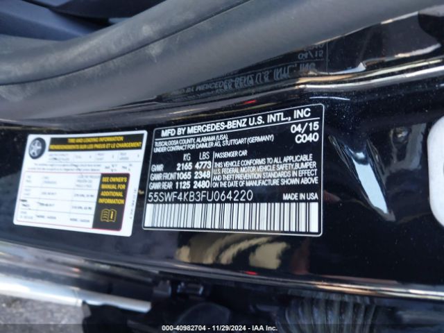 55SWF4KB3FU064220 Mercedes-Benz C 300 4matic/luxury 4matic/sport 4matic