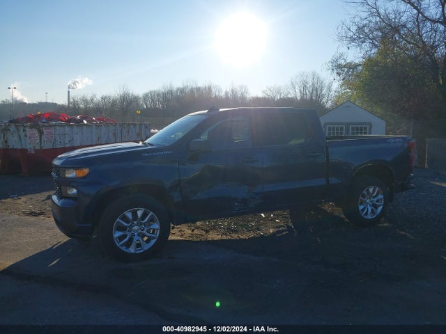 Chevrolet Silverado 1500 4wd  Short Bed Custom 2021 1GCPYBEH4MZ116191 Image 6