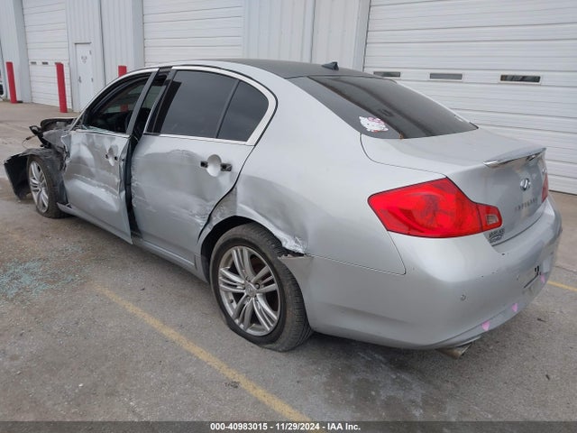 40983015 :رقم المزاد ، JN1CV6AR4DM357424 vin ، 2013 Infiniti G37x مزاد بيع