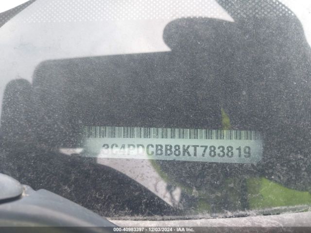 3C4PDCBB8KT783819 Dodge JOURNEY SE