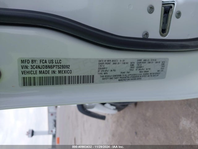 Jeep Compass Latitude 4x4 2023 3C4NJDBN6PT528092 Image 9
