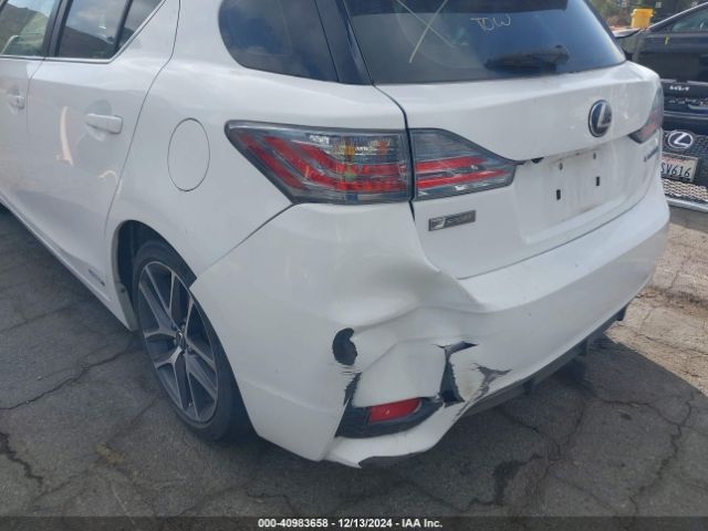 JTHKD5BH6H2284052 Lexus CT 200H