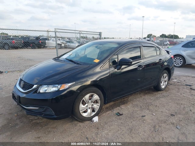 Honda Civic Lx 2014 19XFB2F51EE069345 Image 2