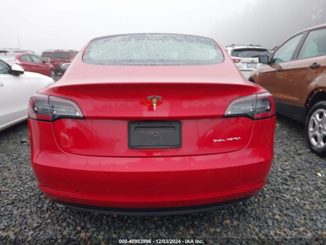 5YJ3E1EB4NF133285 Tesla Model 3 Long Range Dual Motor All-wheel Drive