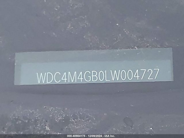 WDC4M4GB0LW004727 Mercedes-Benz GLB 250