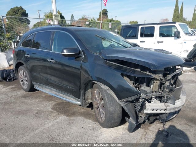 5FRYD3H4XFB001777 Acura Mdx Technology Package