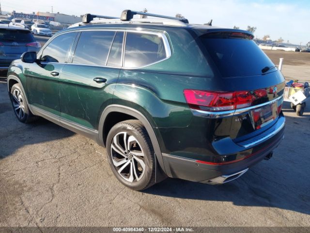 1V2TR2CA0MC582557 Volkswagen Atlas 3.6l V6 Sel Premium