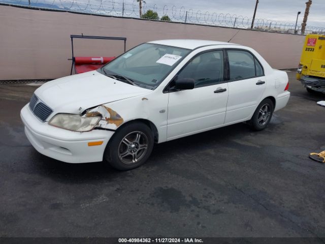 2002 MITSUBISHI LANCER JA3AJ26E02U076537 Photo 1
