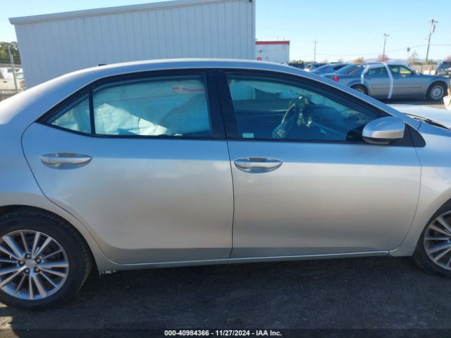 5YFBURHE3EP029622 Toyota Corolla L/le/le Pls/prm/s/s Pls