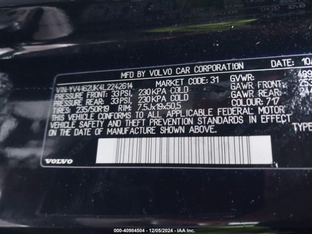 YV4162UK4L2242614 Volvo Xc40 T5 Momentum