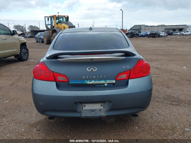 2008 Infiniti G35 Journey მანქანა იყიდება აუქციონზე, vin: JNKBV61EX8M206632, აუქციონის ნომერი: 40984795