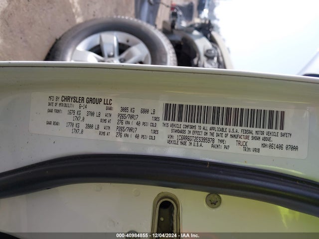 1C6RR6GT2ES395978 RAM 1500 Slt