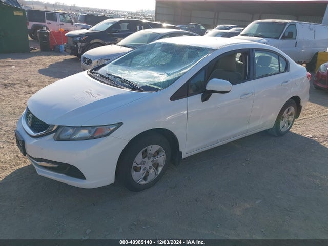 Honda Civic Lx 2014 19XFB2F59EE044189 Image 2