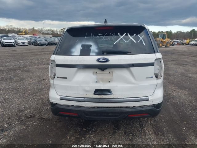 1FM5K8AR8JGA37071 Ford Police Interceptor Utility