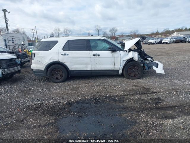 1FM5K8AR1JGC74923 Ford Police Interceptor Utility
