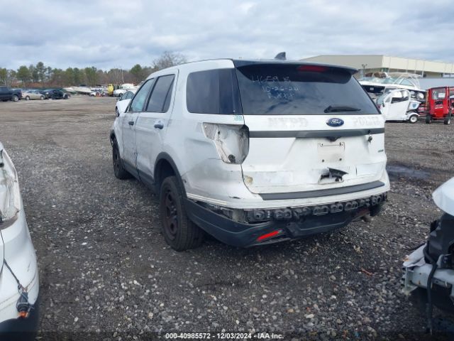 1FM5K8AR1JGC74923 Ford Police Interceptor Utility