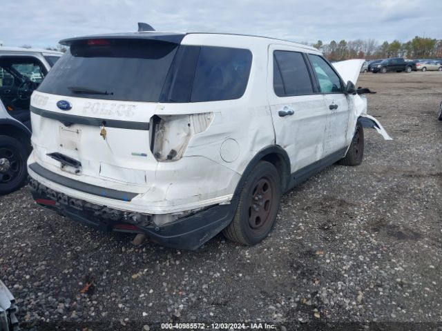 1FM5K8AR1JGC74923 Ford Police Interceptor Utility